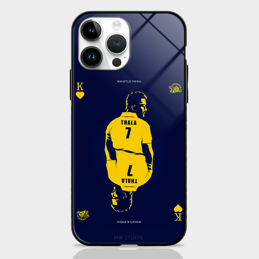 MSD Poker Card Art Glass Case -  - MW Stuffs - 