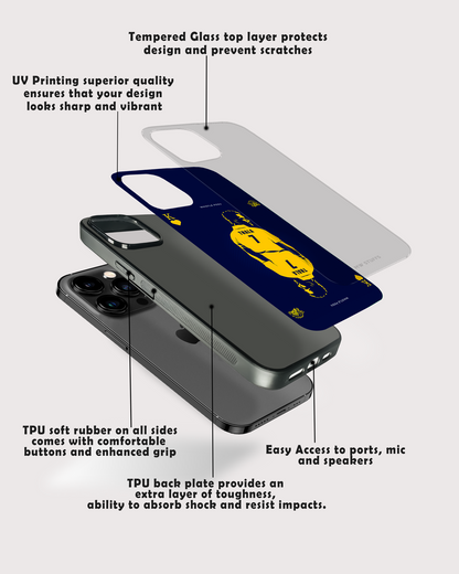 MSD Poker Card Art Glass Case -  - MW Stuffs - 