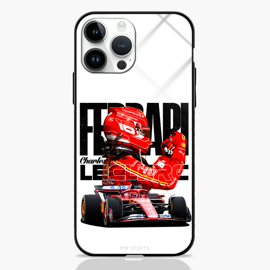 Redline Roar Leclerc Circuit King Glass Case
