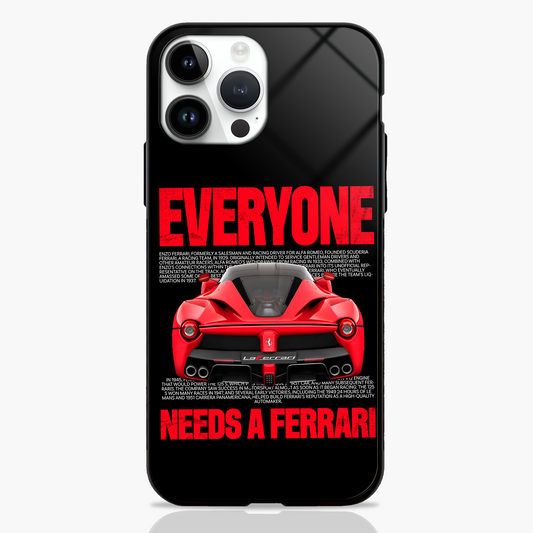 Everyone Needs a Ferrari Glass Case