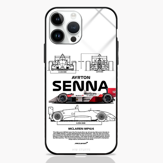 Grid Mastery Senna No.12 Edition Glass Case