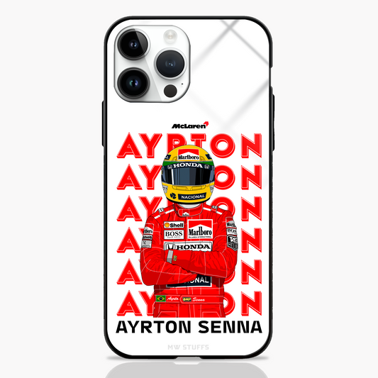 Senna Era Brazilian Thunder Glass Case