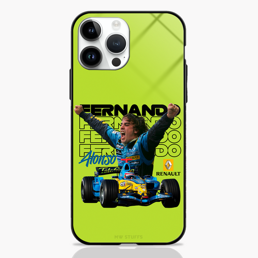 Champion Pulse Fernando Tribute Cut Glass Case