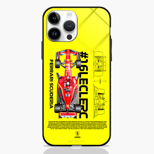 Scuderia Spec Leclerc No.16 Edition Glass Case