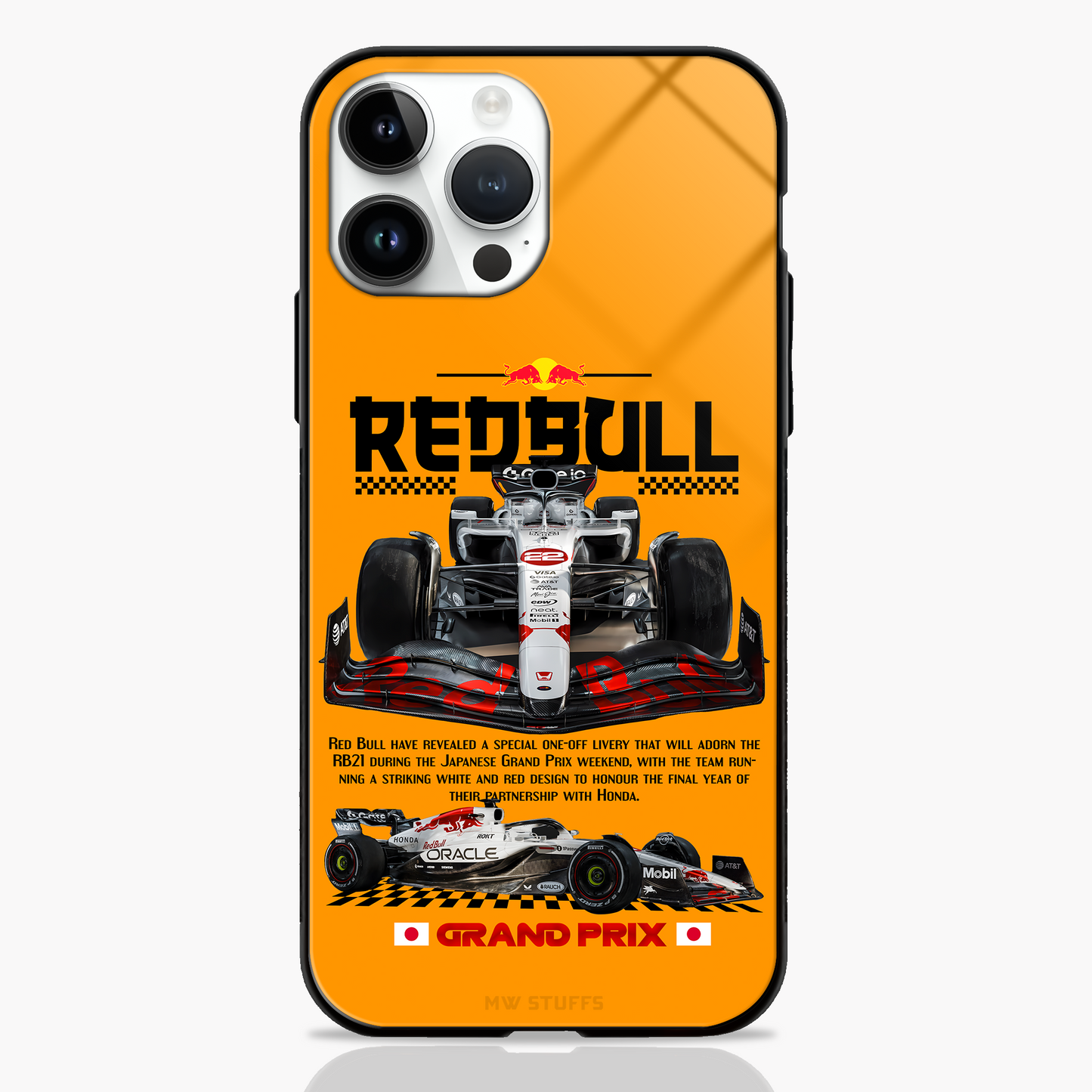 Suzuka Surge RB18 Tribute Glass Case