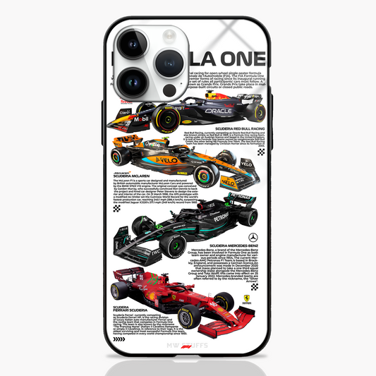 Track Titans Formula One Legacy Glass Case