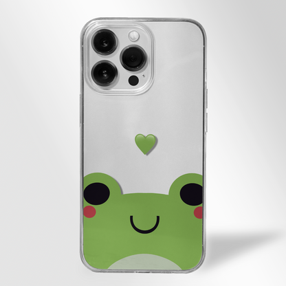 Kawaii Cartoons Clear Silicone Case
