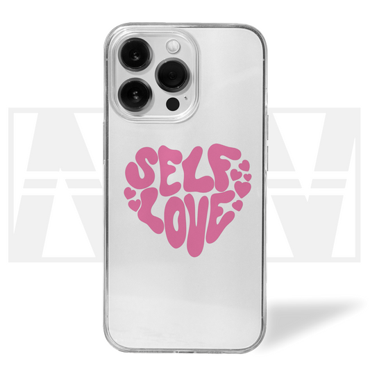 Self Love Clear Silicone Case