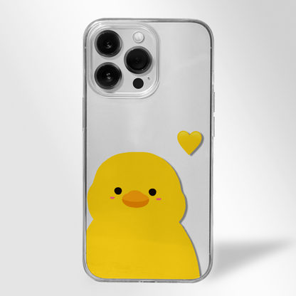 Kawaii Cartoons Clear Silicone Case