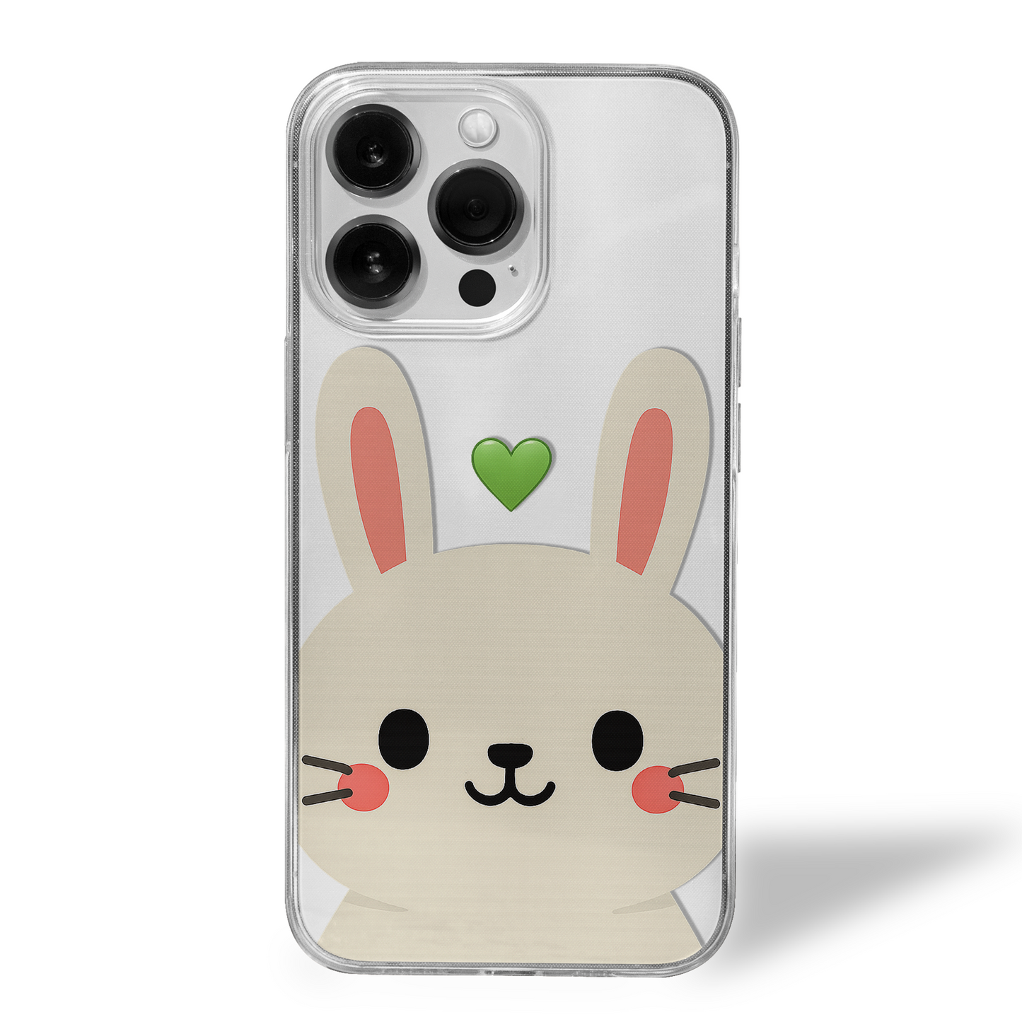 Kawaii Cartoons Clear Silicone Case
