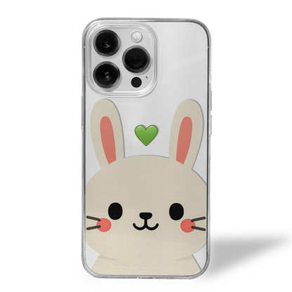 Kawaii Cartoons Clear Silicone Case