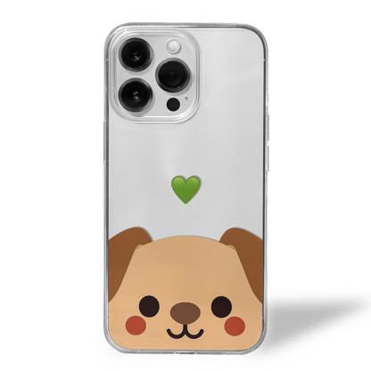 Kawaii Cartoons Clear Silicone Case