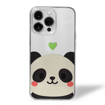 Kawaii Cartoons Clear Silicone Case