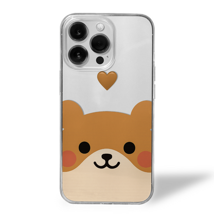 Kawaii Cartoons Clear Silicone Case