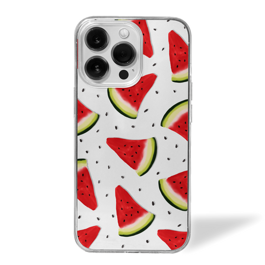 Melon Mood Clear Silicone Case