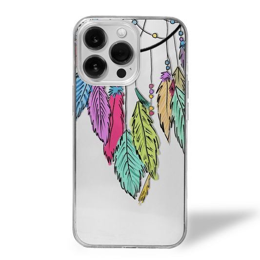 Dreamweaver Plume Clear Silicone Case