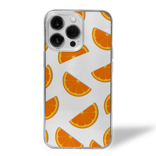 Slice of Happy Clear Silicone Case