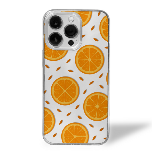 Citrus Lucent Clear Silicone Case