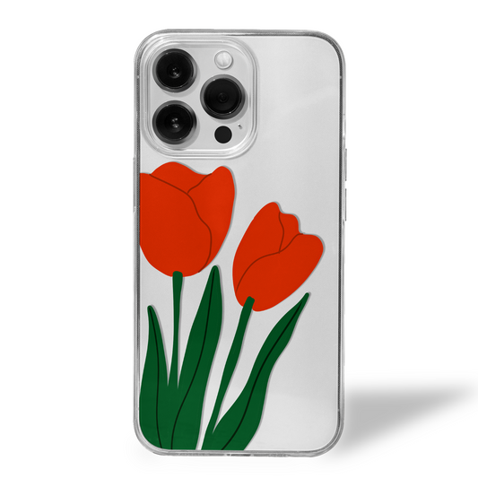 Tulip Whisper Clear Silicone Case