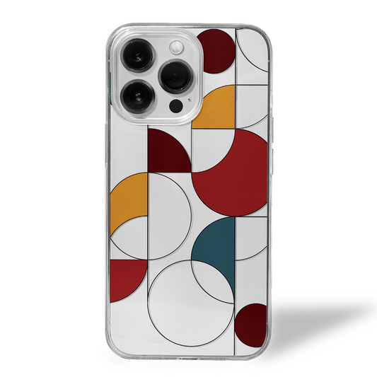 Nocturne Mosaic Clear Silicone Case