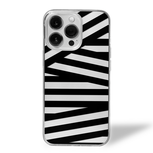 Bloomfold Geometry Clear Silicone Case