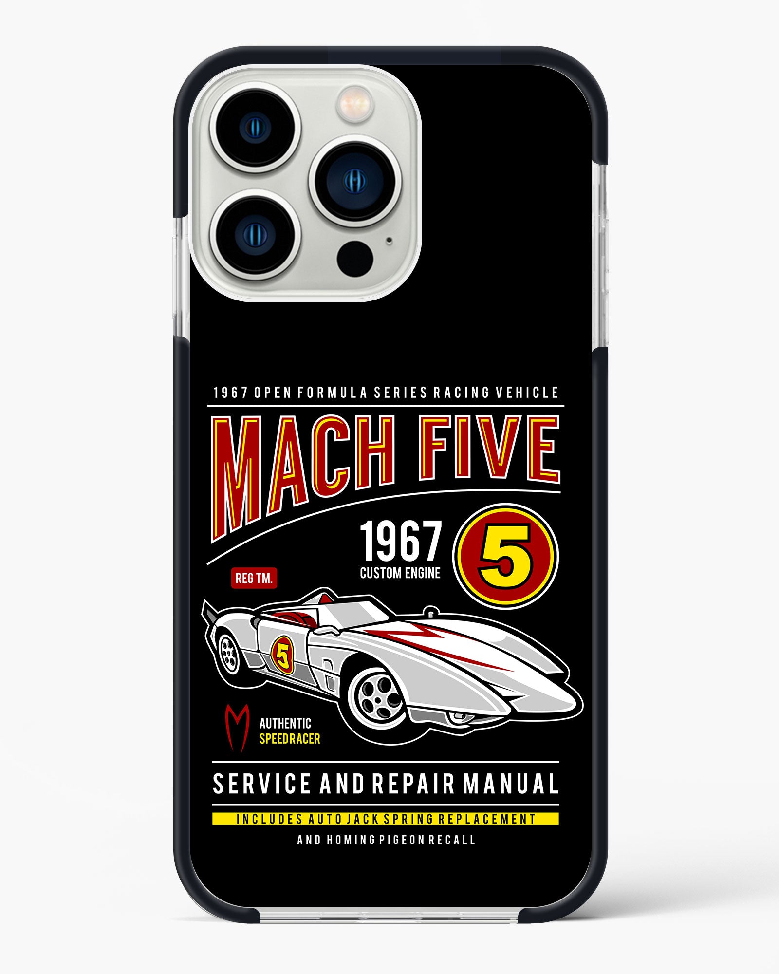 Mach 5 Razor Case Mach Five 1967-Impact Drop Protection Case – MW Stuffs