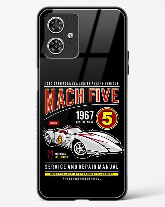 Mach Five 1967 Glass Phone Case-Moto G54 5G