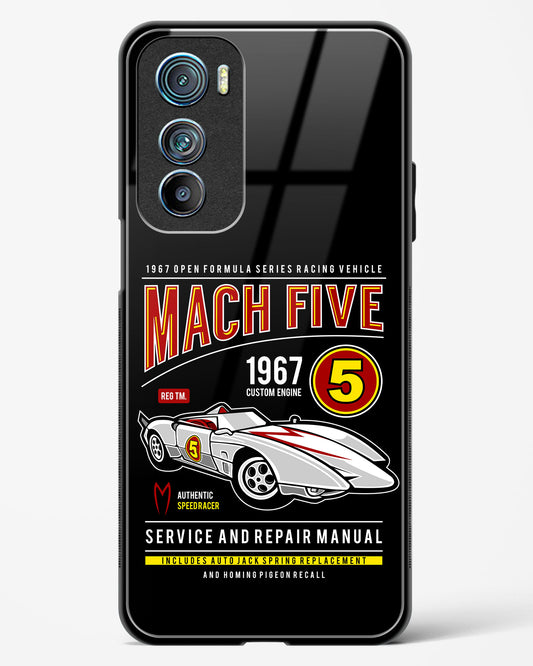 Mach Five 1967 Glass Phone Case-Motorola Edge 30