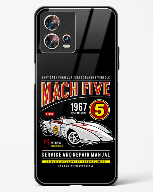 Mach Five 1967 Glass Phone Case-Motorola Edge 30 Fusion
