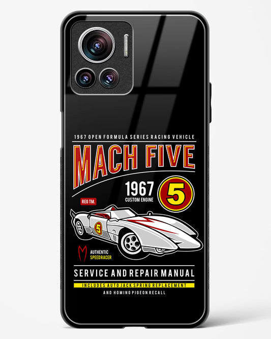 Mach Five 1967 Glass Phone Case-Motorola Edge 30 Ultra