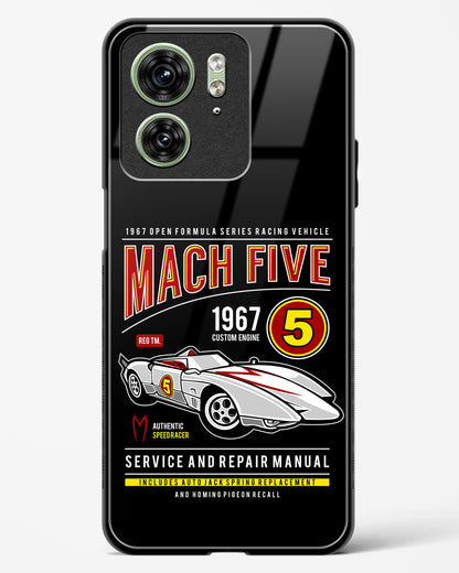 Mach Five 1967 Glass Phone Case-Motorola Edge 40