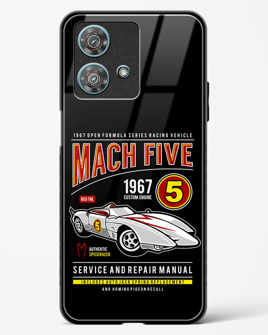 Mach Five 1967 Glass Phone Case-Motorola Edge 40 Neo