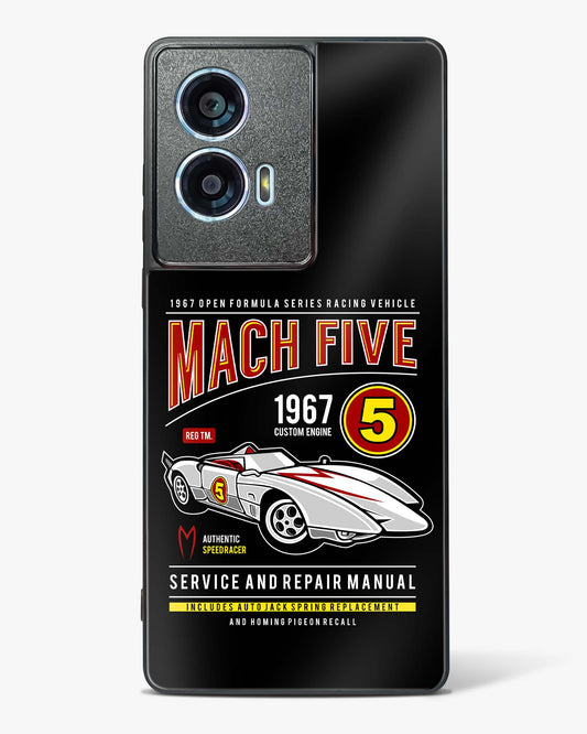 Mach Five 1967 Glass Phone Case-Motorola Edge 50 Fusion