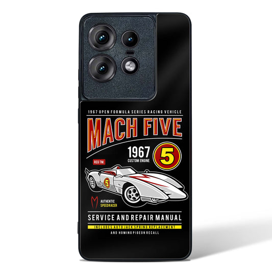 Mach Five 1967 Glass Phone Case-Motorola Edge 50 Pro