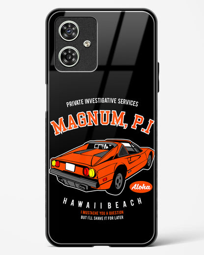 Magnum P.I. Classic Glass Phone Case-Moto G54 5G