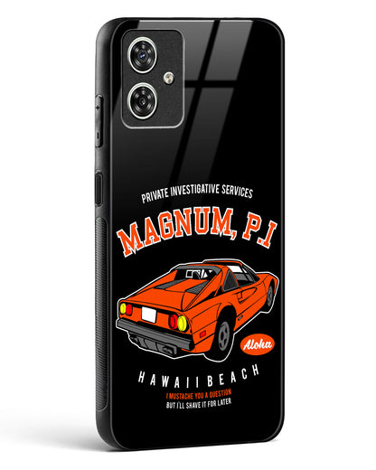 Magnum P.I. Classic Glass Phone Case-Moto G54 5G