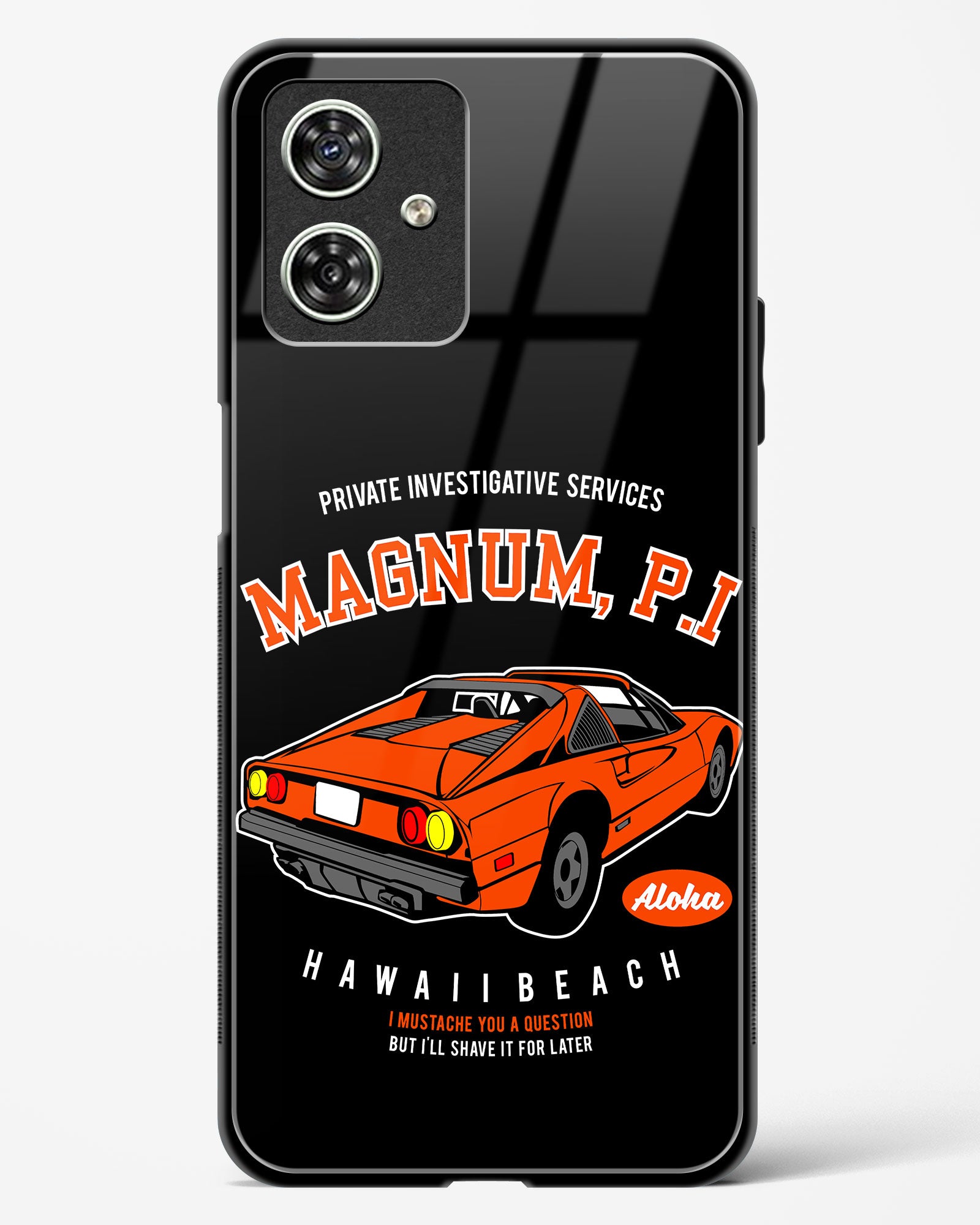 Magnum P.I. Classic Glass Phone Case-Moto G64 5G