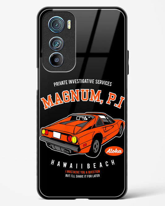 Magnum P.I. Classic Glass Phone Case-Motorola Edge 30