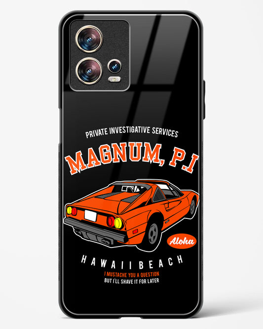 Magnum P.I. Classic Glass Phone Case-Motorola Edge 30 Fusion