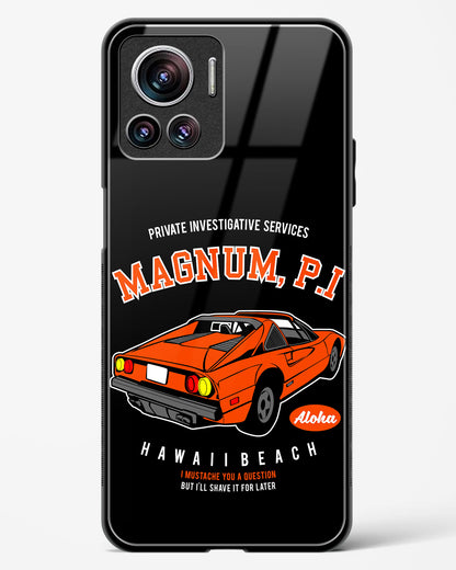 Magnum P.I. Classic Glass Phone Case-Motorola Edge 30 Ultra