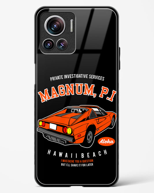 Magnum P.I. Classic Glass Phone Case-Motorola Edge 30 Ultra