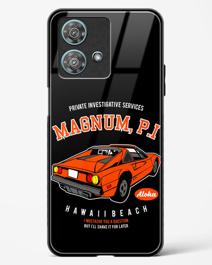 Magnum P.I. Classic Glass Phone Case-Motorola Edge 40 Neo