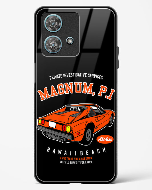 Magnum P.I. Classic Glass Phone Case-Motorola Edge 40 Neo