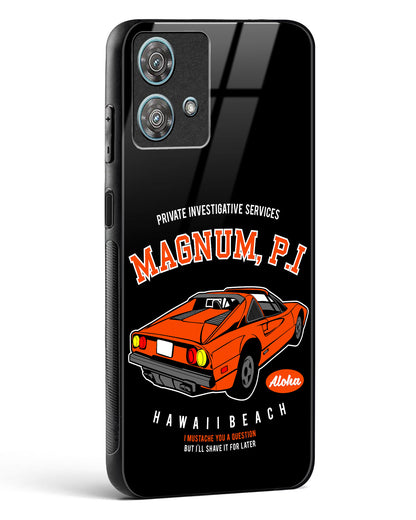 Magnum P.I. Classic Glass Phone Case-Motorola Edge 40 Neo