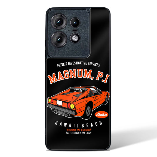 Magnum P.I. Classic Glass Phone Case-Motorola Edge 50 Pro