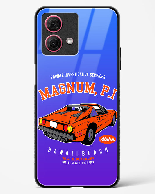 Magnum PI Aloha Glass Phone Case-Moto G84 5G