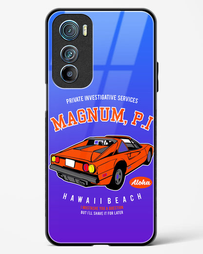 Magnum PI Aloha Glass Phone Case-Motorola Edge 30
