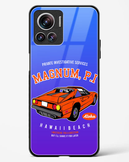 Magnum PI Aloha Glass Phone Case-Motorola Edge 30 Ultra