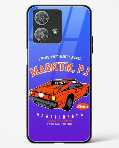 Magnum PI Aloha Glass Phone Case-Motorola Edge 40 Neo
