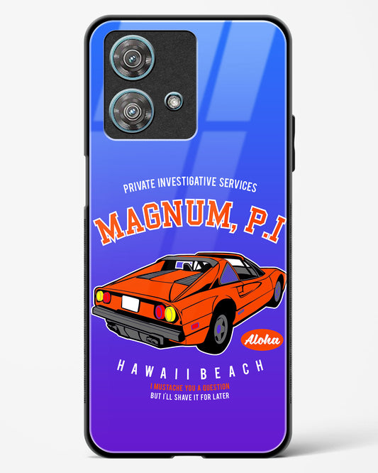 Magnum PI Aloha Glass Phone Case-Motorola Edge 40 Neo